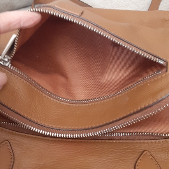 Fossil Riley English tan Leather Backpack - Picture 11 of 13